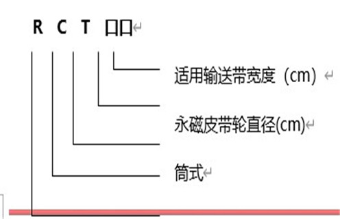 永磁滾筒,RCT系列永磁滾筒